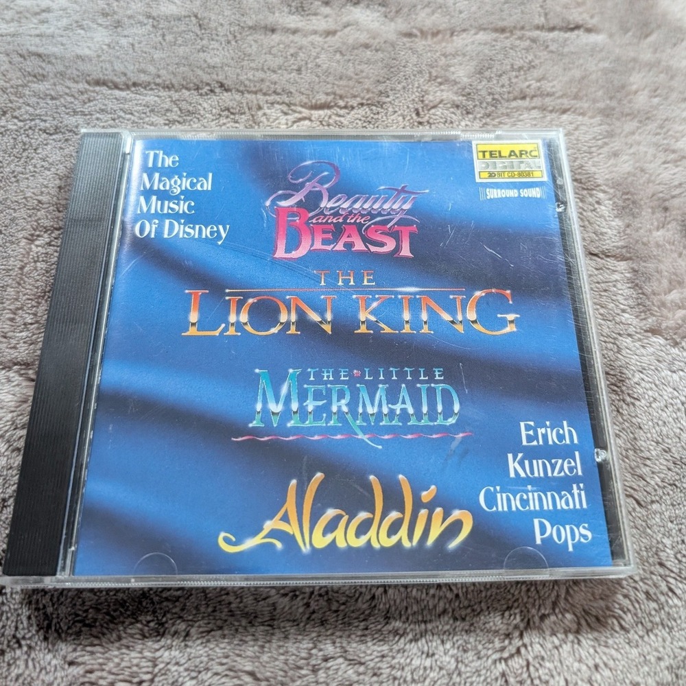 Magical Music Of Disney CD Erich Kunzel Cincinnati Pops Orchestra Lion King 1995